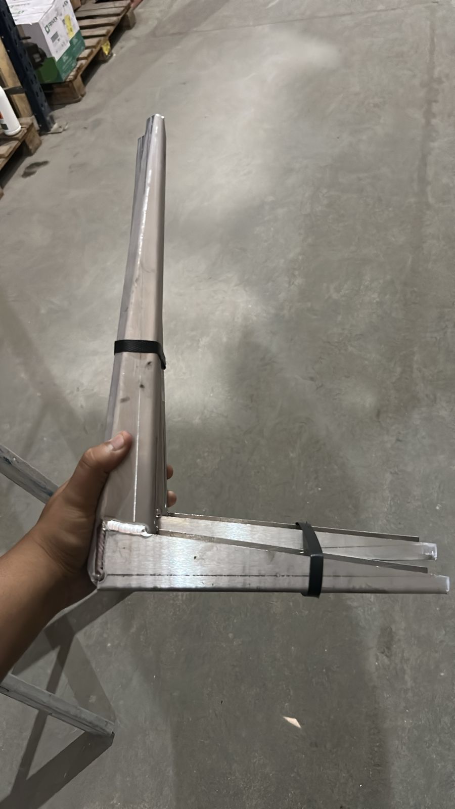 SUPORTE SPLIT ALUMINIO 400MM METALLBRAS 2